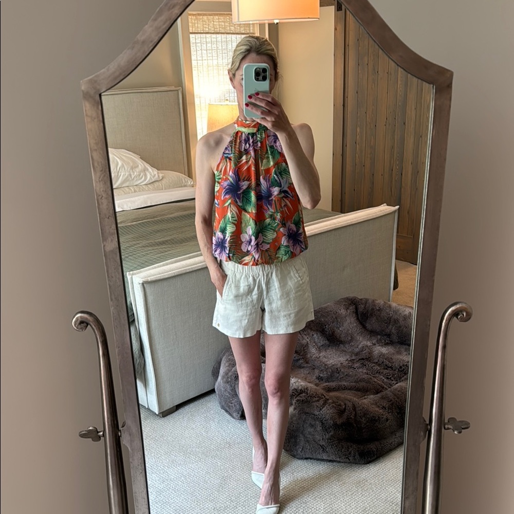 Lilly Pulitzer White Women Shorts